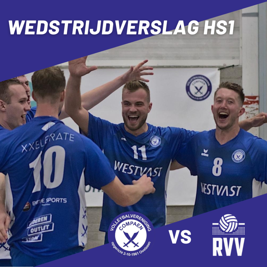 Wedstrijdverslag Compaen HS1 - RVV